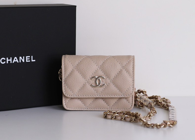 샤넬 CC로고 체인 미니백 베이지  Chanel Bag AP2627