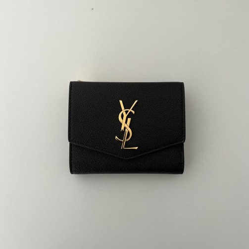 생로랑 YSL 업타운 컴팩트 지갑 582296